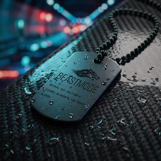 001 WOLF TAG 孤 TOKEN